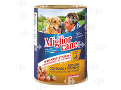 Boulettes Poulet Dinde pour Chien Miglior Cane 405g