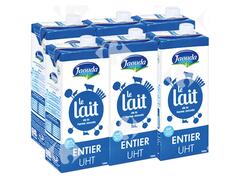 Pack Lait UHT Entier Jaouda 1L 6 unités