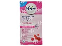 Bandes Dépilatoires Peaux Normales Veet 10 feuilles