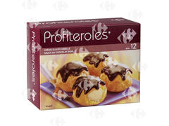 Profiteroles Carrefour 280g 12 unités