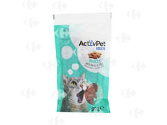 Snack pour Chats Anti-Boules de Poils Activpet 60g