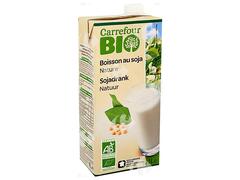 Boisson Végétale au Soja Nature Carrefour Bio 1L