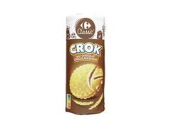 Biscuits Crok Goût Chocolat Carrefour Classic 300g