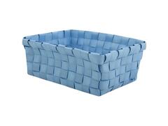 Panier de Rangement Pastel Bleu MSV 19x14x8cm