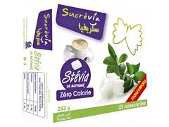 Boîte de Sucre Stévia en Morceaux Zéro Calorie Sucrévia 252g