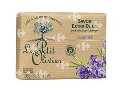 Savon Extra Doux Lavande Le Petit Olivier 100G