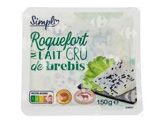Roquefort en Portion Carrefour Blanc 150g