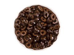 Olives Noires Rondelles 200g.