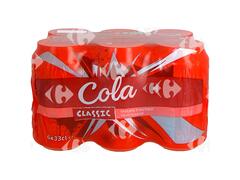 Pack Boissons Gazeuses Colas Carrefour 6x33cl
