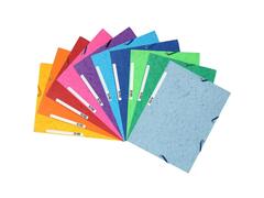 Chemises 3 Rabats Format A4 Élastiques Carte Imprimée 450 g Ass 2