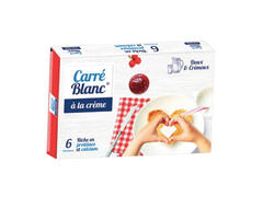 Fromage Carré Blanc 6 Portions.