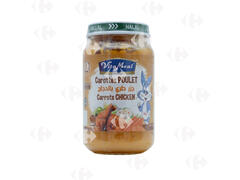 Compote de Carottes et Poulet sans Gluten ni Lactose Vitameal Baby 200g