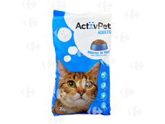 Croquettes pour Chats Cocktail Poisson Activpet 2kg