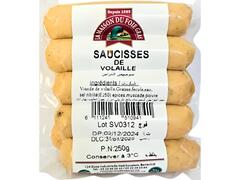 Saucisses Cocktail Volaille - Charcuterie - La Maison du Foie Gras 250g.