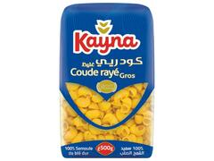 Pâtes Coudes Rayé Gros Kayna 500g.