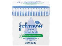 Cotons Tiges Johnson's baby 200 unités.