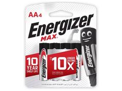 Energizer Max AA4 de 4 piéces
