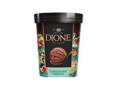 Pot Glace Chocolat Noisette Dione 500ml.