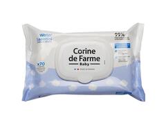 Lingettes Bébé à l’Eau Pure Corine de Farme 70 unités