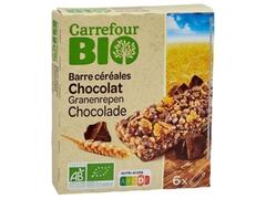Barres de Céréales Chocolat Carrefour Bio 138g