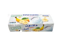 Pack Yaourt Ferme Banane Assil Danone 8x110g