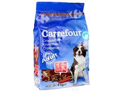 Croquettes au Boeuf pour Chiens Adultes Carrefour 4kg