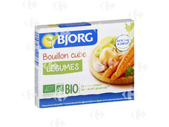 Bouillon Cube Légumes Bio Bjorg 72g