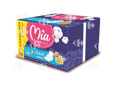 Serviette Hygiéne Maxi Nuit Cotton Touch Mia 16 unités