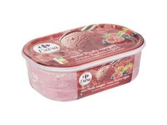 Crème Glacée Fruits Rouges Carrefour Extra 1L.
