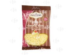 Pépites de Chocolat Blanc La Pateliere 100g.