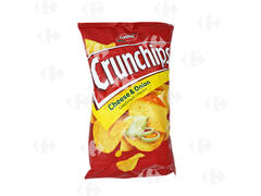 Chips au Fromage et aux Oignons Crunchips 100g