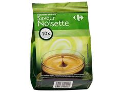 Café en Dosettes Saveur Noisette Carrefour 10 unités