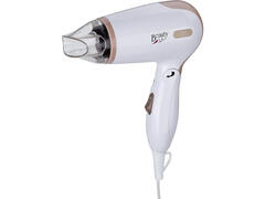 Sèche-cheveux Marron/Blanc Jata 1200W