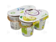 Pack Yaourt Brassé Poire 0% Finesse Chergui 4x110g.