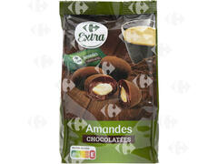 Chocolats Fourrés d'Amandes Cacaotées Carrefour 135g