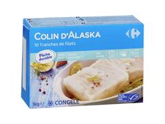 Colin d'Alaska Blanc Carrefour 10 unités 100g