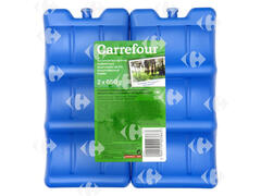 Lot de 2 Accumulateurs de Froid Carrefour 2x650ml