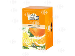 Thé Aromatisé en Sachets Agrumes Ahmad Tea 20 Sachets.