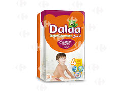 Pack Couches-Culottes Taille 4 Maxi Dalaa Jumbo 44 unités