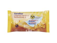Lingettes Meubles à La Cire d'Abeille Naturelle Carrefour 24 feuilles