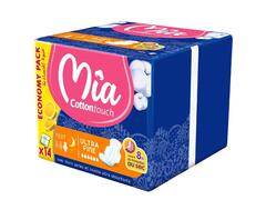 Serviette Hygiénique Ultra Fine Nuit Cotton Touch Mia 14 Unités