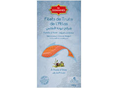 Filet de Truite à l'Huile d'Olive Les Domaines 100g