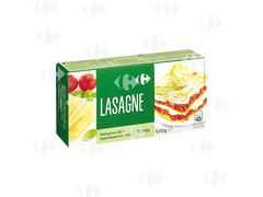 Lasagnes Carrefour 500g