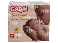 Couches Mini Taille 2 Jumbo Pack Special Care Calin 76 unités