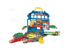 Car Service Center Speed​​​-Track avec 3 véhicules