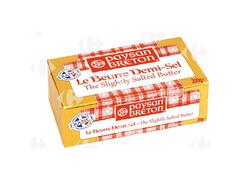 Beurre Demi Sel Plaquette Paysan Breton 200g.