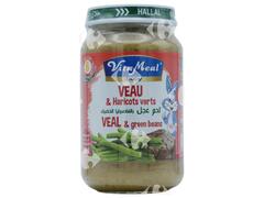 Compote de Veau et Haricots Verts sans Gluten ni Lactose Vitameal 200g