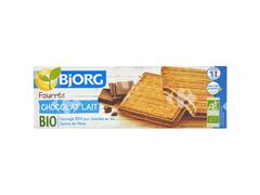 Biscuits Fourrés Chocolat au Lait Bio Bjorg 225g