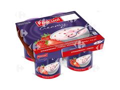 Yaourt à consommer Crème Fraise Pascual 4 x 125g