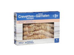 Crevettes Entières 12/16 Carrefour 400g.